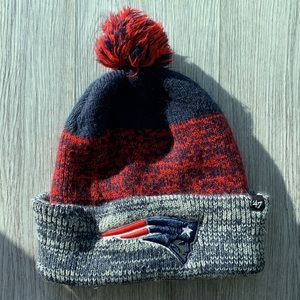 New England Patriots winter hat